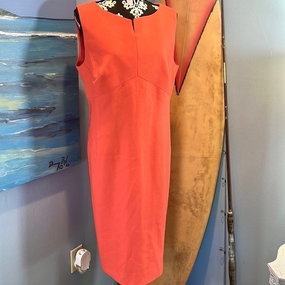 Louis Feraud,Stunning Coral 💯 Virgin Wool,Completely Lined & Sinfully Soft,EUC